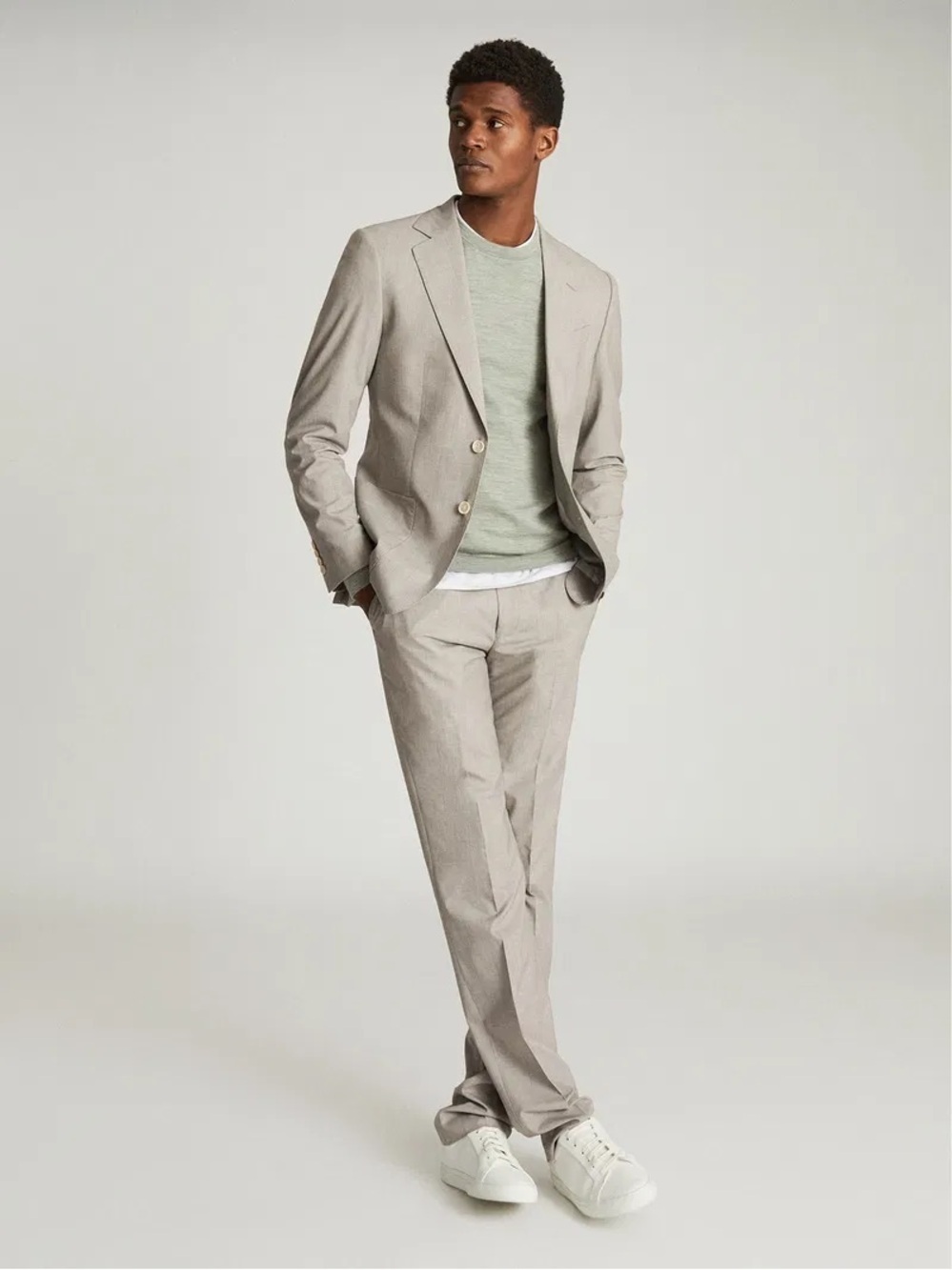 Reiss Boyce Slim Fit Suit Size 36R (30x32)